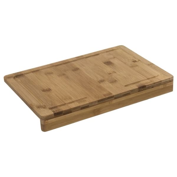 Skärbräda 35x24cm bambu med kant - 5five beige