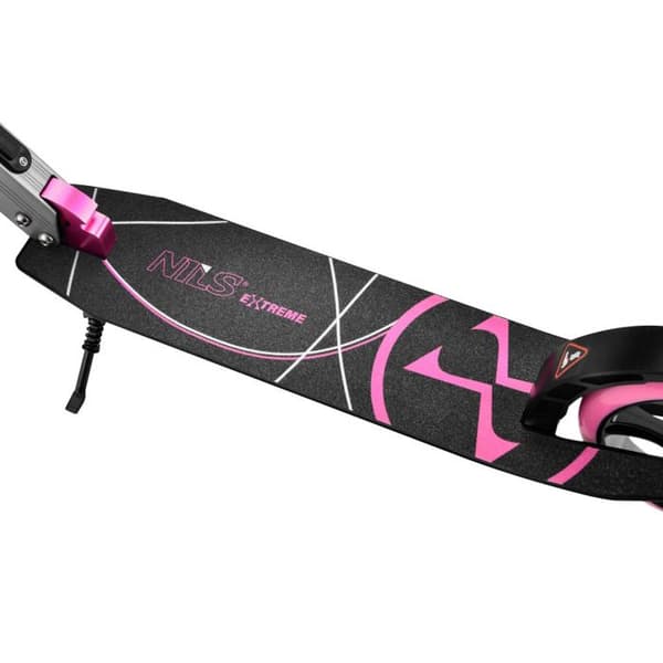 Trottinette NILS Extreme HM127 grå/rosa