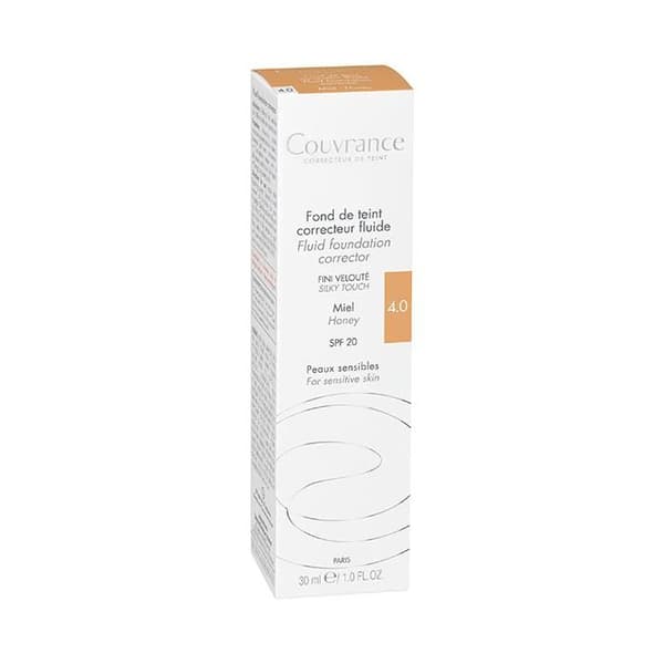 Avène Couvrance Fluid Corrective Foundation N°4.0 Honung 30ml Honung