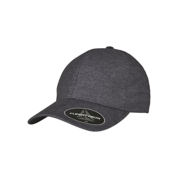 Urban Classics Flexfit Delta Carbon Cap - mörkgrå - S/M Mörkgrå S/M