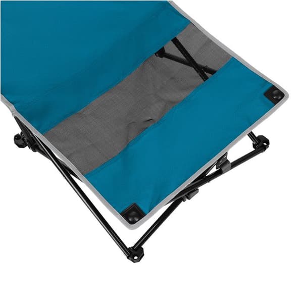 Strandstol - NILS CAMP - NC3306 - Blågrå - Robust stål - Polyester 600D - Fällbar - 73x25x15 cm ihopfälld Blågrå