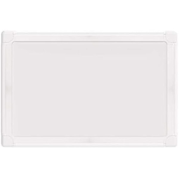 Vitt whiteboard - MAUL - MAULprimo - 20x30cm - Magnetisk - Kan skrivas på - Förvaringslåda Vit