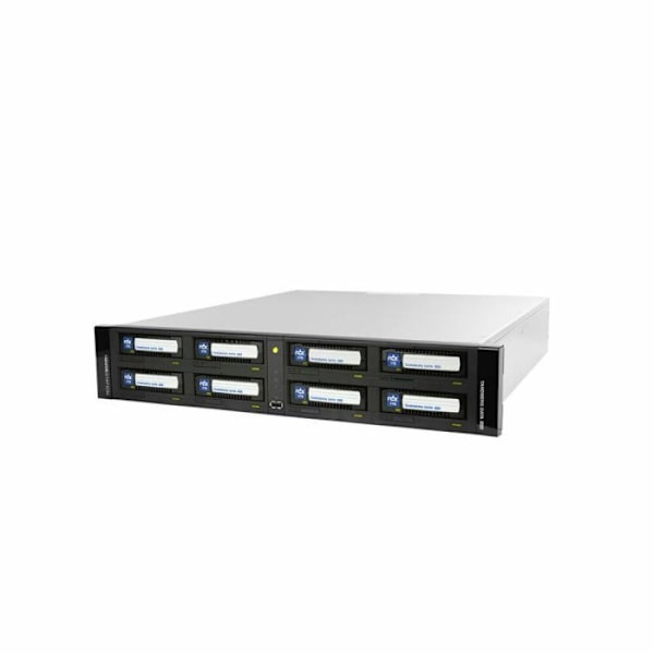 Tandberg data - 8945-RDX - Tandberg RDX QuikStation 8 RM 8-bay, 2x 10Gb Ethernet, flyttbar diskuppsättning, 2U Rackmount