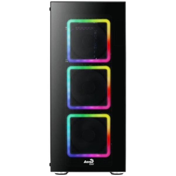 AEROCOOL PC-fodral Tor Pro - RGB - Svart - Härdat glas - E-ATX-format (ACCF-PB11043.11)