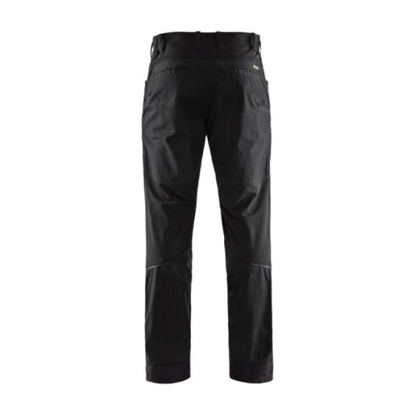 Blaklader + STRETCH Multipocket Servicebyxa - Svart / Röd - 50 Svart röd