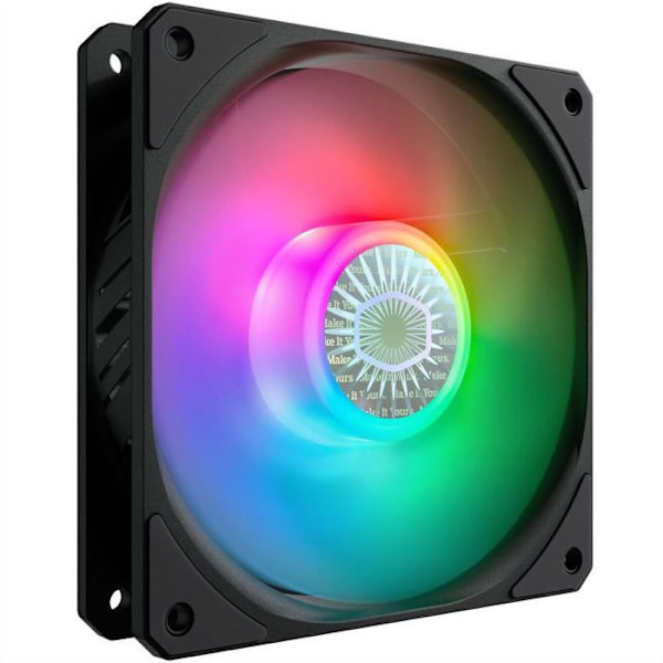 COOLER MASTER SickleFlow 120 ARGB - PWM-husfläkt - 650-1800 RPM - 1x 120mm