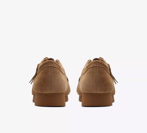 Clarks Wallabee EVO Loafers mörk sandmocka 41
