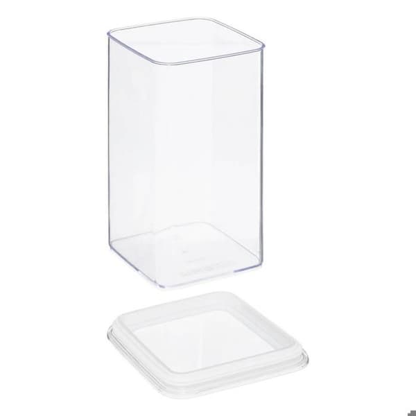 Fyrkantig hermetisk låda "Eske" 1,5L - 5five Transparent