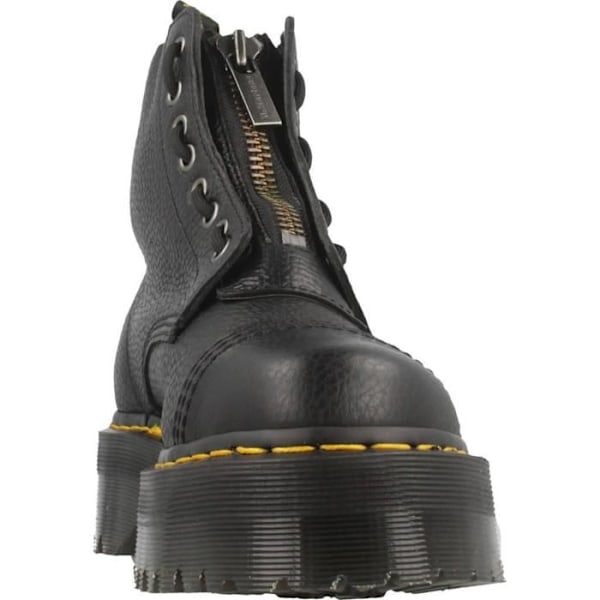 Boots Plattformsinne Sinclair - DR MARTENS - Svart Läder - 8 Öglor - Gummisula - Unisex Svart 37