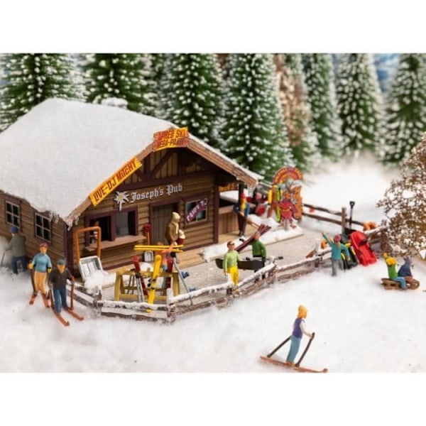 Figurer H0 Vinterdag NOCH 0016220 1 Set - NOCH - Figurer - Flerfärgad - HO (1:87) - Pojke/Flicka Flerfärgad