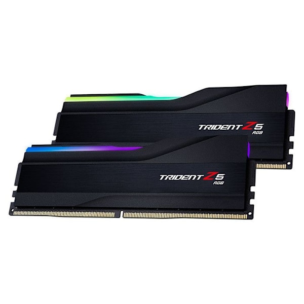 Trident G.SKILL RAM med RGB, DDR5, 32 GB, 6000 MHz, CL40 (F5-6000J4040F16GX2- TZ5RK)