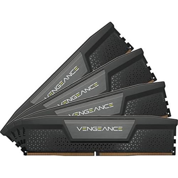 Corsair Vengeance DDR5 64GB (4 x 16GB) 6600 MHz CL32 - Svart - Quad Channel Kit 4 DDR5 RAM PC5-52800 - CMK64GX5M4B6600