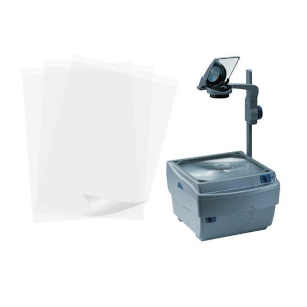 Skrivarpapper - förpackning - rulle Q-connect - KF26066 - 39528 Transparent Ekonomisk OHP kopiator A4 Svart
