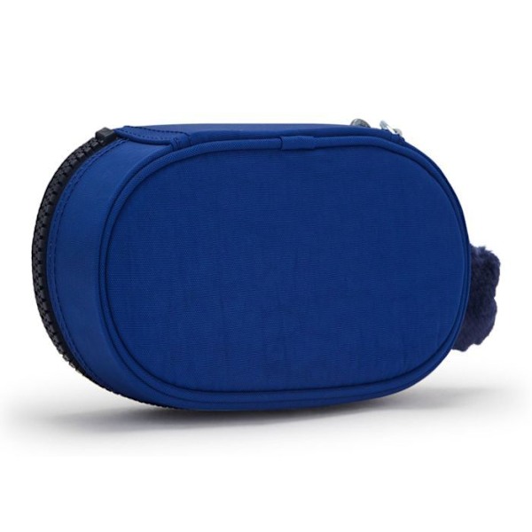 kipling Fluorescerande Blå Gul Pennfodral för flickor och pojkar - Back To School Duobox Pennfodral M Blue Ink C 209883 blå, fluorescerande gul