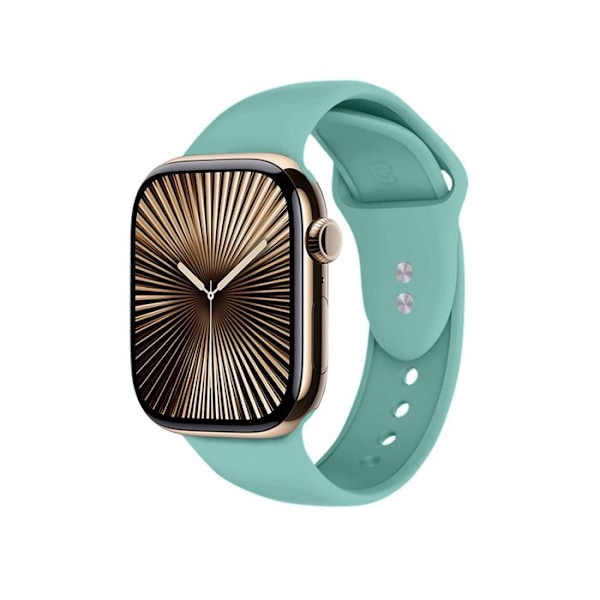 Armband för Apple Watch 38/40/41/42mm (Turkos) Crong Liquid