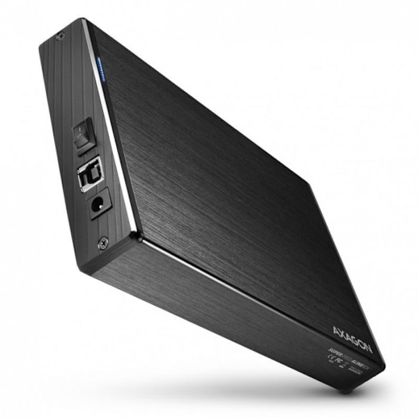 Axagon eco extern hårddisk - EE35-XA3 - Axagon Storage diskhölje HDD-hölje Svart 3,5" Svart