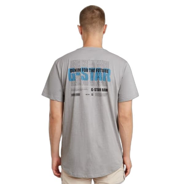 T-shirt G-Star Lash Back gr - grå legering grå legering M