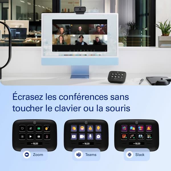 Stream Deck Neo - ELGATO - 8 Anpassningsbara Touchknappar - Kompatibel med Mac/PC - Miljöansvarig - 2 Touchpunkter