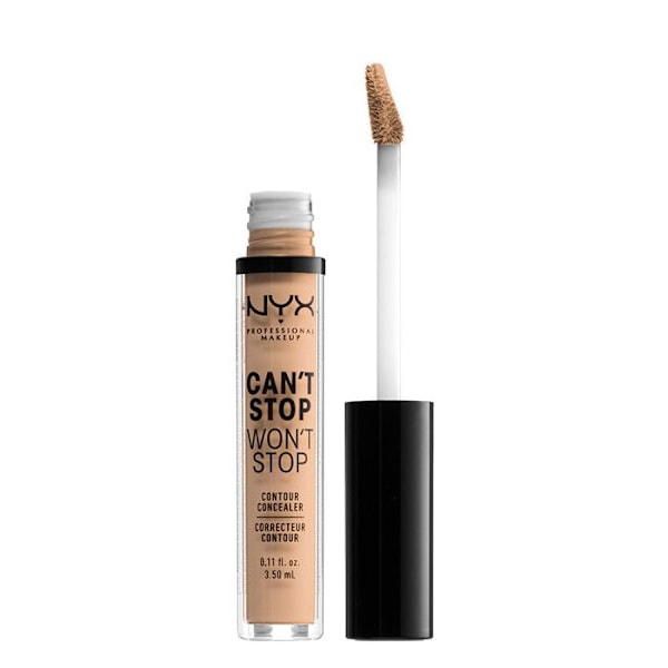 Concealer Corrector - NYX PROFESSIONAL MAKEUP - Can't Stop Won't Stop - Vattentät - 24h - Vegan 07 Naturligt