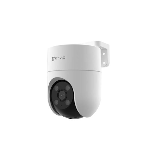 Panorama Wi-Fi-kamera - EZVIZ - H8c Pro - 3K - AI-detektering - Färg mörkerseende - Tvåvägsljud Vit