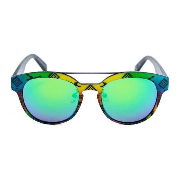 Solsken - Italia Independent - 0900AINX-149-000 - Unisex - 50 mm - Kategori 3 Blå, grön, gul