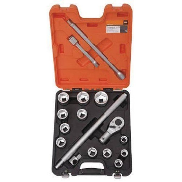 Bahco Impact Socket Set - 3/4 tum, 17 delar - SLX17AF