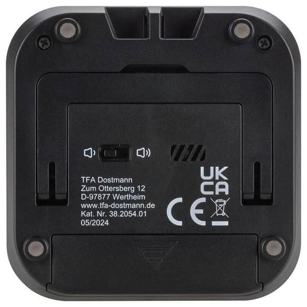 TFA Dostmann Digital Timer och Stoppuhr med stor Ziffern Digital Black Timer