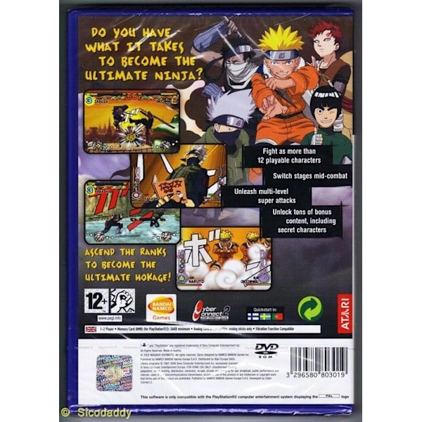 Naruto Ultimate Ninja (PS2) [engelsk import]