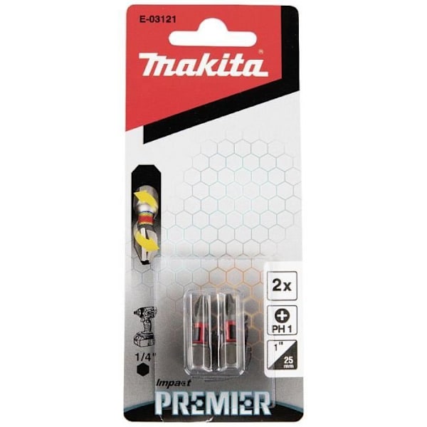 Makita E-03121 2-delad Phillips Torsion Control Technology Bit Set
