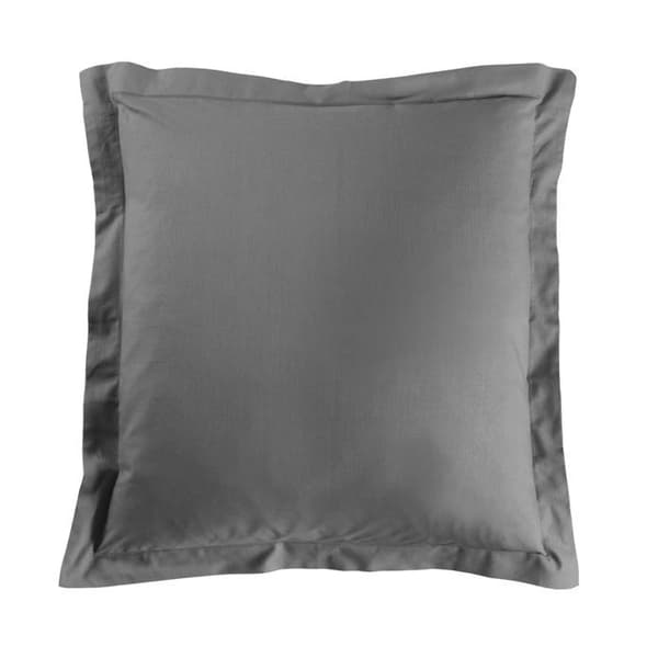 Kuddeöverdrag kvadratisk 63x63 cm - 100% bomull - Antracitgrå antracit