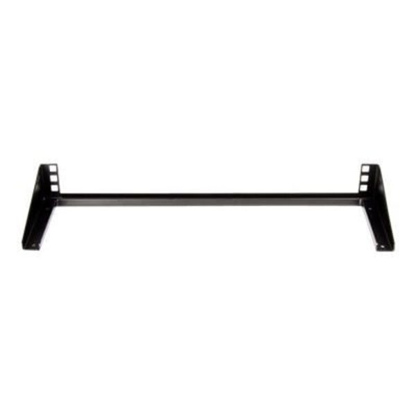 STARTECH.COM 1U rackmonterad stålväggfäste - 48cm - Monteringsfäste - Väggmonterbar - Svart - 1U - 19"