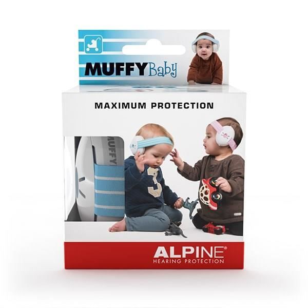 Alpine Baby hörlurar Muffy Pink
