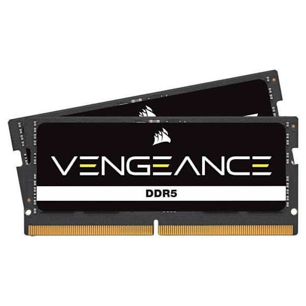 Corsair Vengeance SO-DIMM 32 GB (2 x 16 GB) DDR5 5200 MHz CL48 - Dual Channel Kit 2 RAM DDR5 SODIMM PC5-41600 - CMSX32G