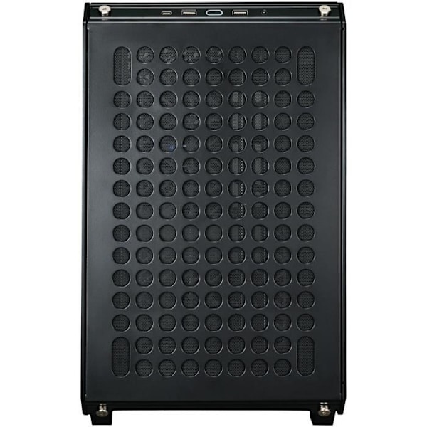 PC-fodral - COOLER MASTER - QUBE 500 Flatpack Black Edition, Midi Tower, Svart, ATX/SFX, 120 mm fläktar, 2,5"/3,5" HDD