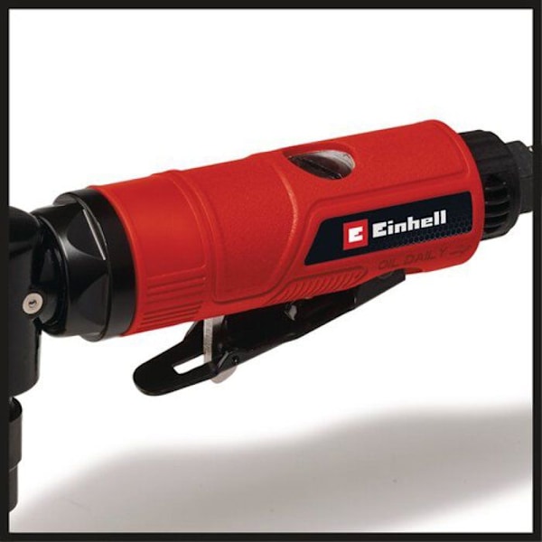 Einhell Pneumatisk vinkelslip TC-PA 50 (driftstryck 6,3 bar, olika slipdiskar ingår) Röd