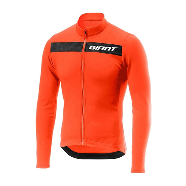 GIANT 2023 pitkähihainen pyöräilypaita set lappuhousut Ropa Ciclismo polkupyörän vaatteet MTB pyöräpaita Syksyn asu Miesten vaatteet Army Green XS
