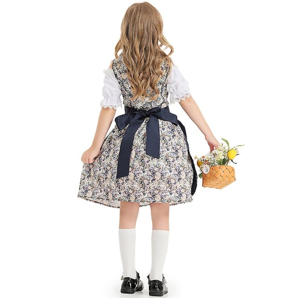 Dirndl Oktoberfest For Girl Costume Alps National Parade Förälder-barn Outfit Cosplay Fancy Party Dress Carnival Halloween S