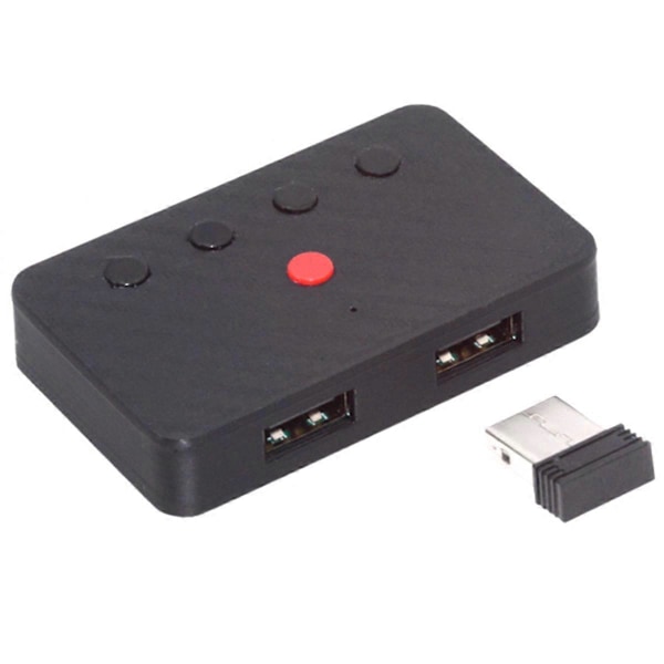USB-näppäimistö ja hiiri Bluetooth 5.3 -sovitin, Bluetooth USB Hub -sovitin USB-johdolliselle näppäimistölle ja hiirelle