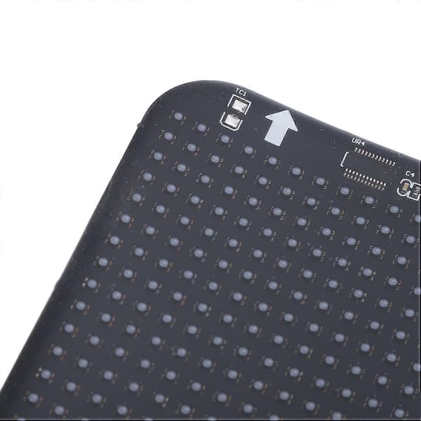 Bil USB 5V LED Skilt 11x32cm Bluetooth App Styring Lysstærk Programmerbar Brugerdefineret Tekst Animation Mønster