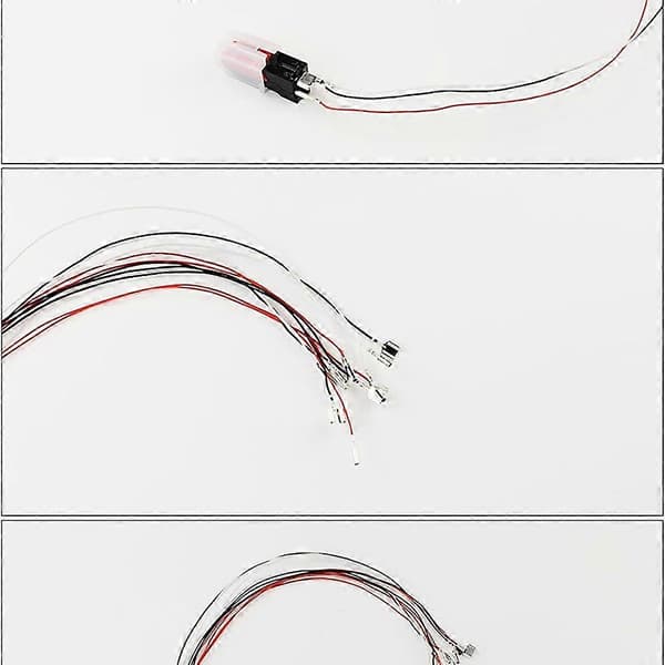 Kassett Phono Kabel Ledninger Header Wire Sølvbelagt for Platespiller Headshell