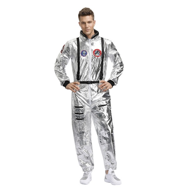 Halloween Kostume Vandrende Jord Rumdragt Gruppe Fest Cosplay Uniform Mand man 1 M