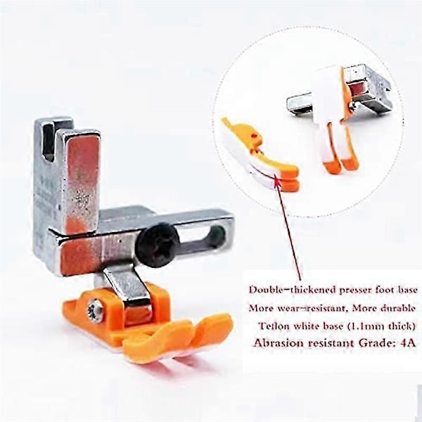 2 st Universal Pressarfot T3 3 i 1 Pressarfot Justerbar Vänster och Höger Enkelsidig Pressarfot (Metall)