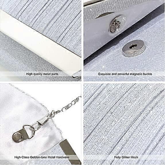 Glitrende dame aften tasker og clutch kuverter