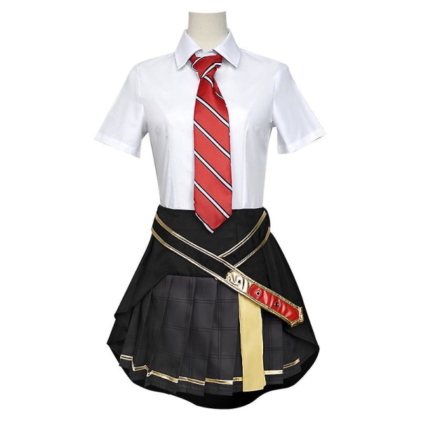Världsplan Färg Scen Cos Suit Lolita Maid Kostym Cosplay Dam Full Set S