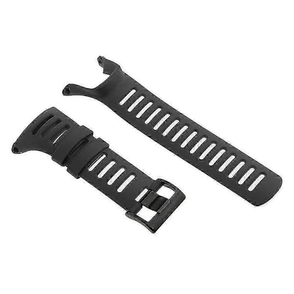Gummi armbånd til Suunto Ambit3 Ambit 2 Ambit 1 Sort