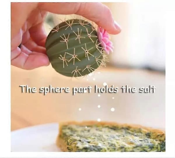 Forgecore Spikey Spices - Mini Søde 3D Printede Kaktus Salt- og Peberbøsser
