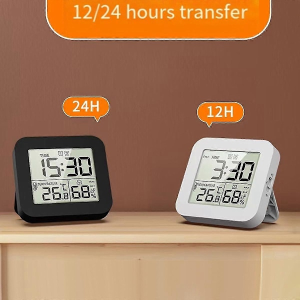 Kökstimer För Matlagning Med Uppräkning Nedräkning, Digital Timer Batteridriven Med Display, För