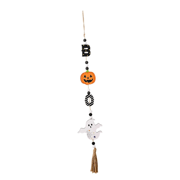 Halloween-koriste riipus puinen roikkuva kyltti juhlatunnelmaan Halloween-juhliin roikkuva riipus takkaan kummitustaloon sisä- ja ulkokäyttöön