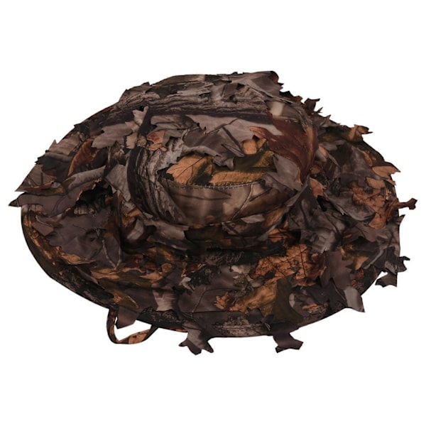 Kamouflage Jaktkeps med 3D Real Tree Löv Jaktkeps Fiskekeps för Utomhusbruk