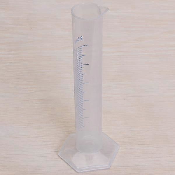 25 ml Transparent Gradueret Måleglas i Plast